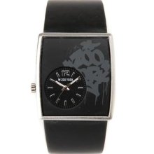 Zoo York Zy1025 Men's Square Black Logo Watch