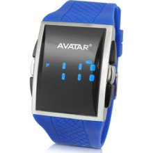 Zoppini Designer Men's Watches, Avatar - Blue Digital Watch