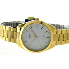 100% Genuine Casio Ltp-1274g-7a Gold Tone Metal Analog Ladies Quartz Watch