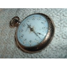 1894 American Waltham Watch Co. 18 Size Pocket Watch Excellent Condition