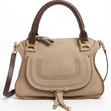 $1895 100% Authentic ChloÃ© Marcie Nubuck Leather Shoulder Hobo Bag Handbag