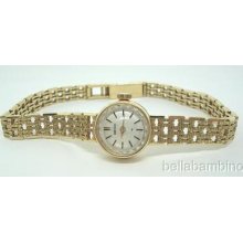 18k Ladies Yellow Gold Seiko Watch