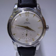 1946 Vintage Jumbo Omega Automatic Bumper Cal.331 Stainless Steel