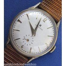 1960s Hamilton Manual Wind 10k Gold Filled Wristwatch