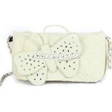 2012 Hot Women Girls Chain Butterfly Clutch Purse Handbag Shoulder Bag Sa88