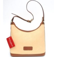 $275 Dooney & Bourke Large Hobo Handbag Shoulder Bag Satchel Tote Yellow