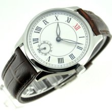 44mm White Dial Special6 Mechanical Watch 6498 X109