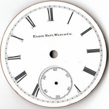 45.09mm Elgin Watch Co Dial Face
