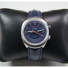 60's Omega Chronostop Manual Wind Blue Dial Cal:865 Man's