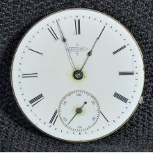 6s Elgin Grade 119 11 Jewel Hc Pocket Watch Movement For Parts Or Repair Ft280