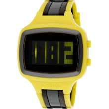 Activa Watches Digital Yellow Black & Charcoal Plastic Yellow Black &