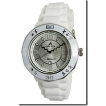 Adee Kaye Ladies Ip White Dial And Band Watch Ak5567-l-white