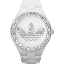 Adidas Unisex Melbourne ADH2761 White Plastic Quartz Watch with White