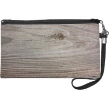 Aged Wood Wristlet