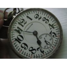 Antique Hamilton 992 Railroad Pocket Watch Montgomery