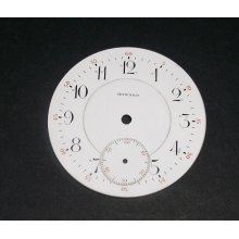 Antique unused porcelain Howard Pocket Watch Dial