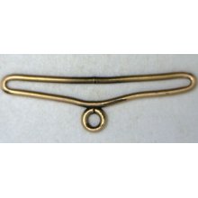 Antique Victorian Yellow Gold Gf Pocket Watch Chain Hanger M60