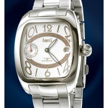 Arbutus:new York Borough Automatic -smoke White Dial -mens Watch -msrp $1,555.00