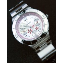 Arlbor Ladies Ss Multifunction W/ Miyota Mov't $150