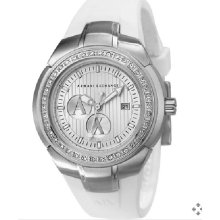 Armani Exchange Ax5057 Women's White Sports Watch