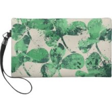 Artistic St Patricks Day Design Wristlet Purse