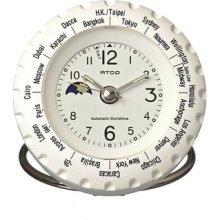 Atop Clocks World Time Clock Lwk-4 Low Price Guarantee + Free Knife