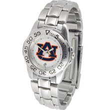 Auburn University Tigers AU Womens Steel Sports Watch