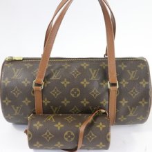 Authentic Louis Vuitton Papillon 30 Gm Bag W/mini Accessories Pouch 7631