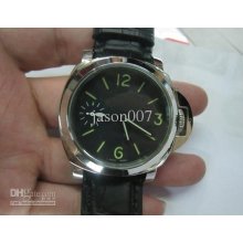 Automatic Men Mechanical Watches Luminor Marina Pam P007 Silver Case