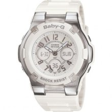 Baby-g Analog Digital White Resin