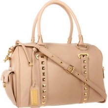 Badgley Mischka Paula Soft Pebble Satchel Satchel Handbags : One Size