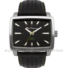 Ben Sherman Watch R825/r935 Black Face Black Strap & Boxed