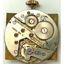 Benrus Model Ba4 Complete Running Wristwatch Movement - Spare Parts / Repair