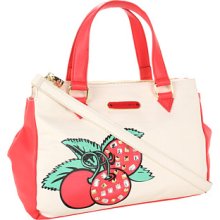 Betsey Johnson BJ-Eweled Satchel Satchel Handbags : One Size