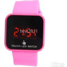 Big Promotion Touch Watch Digital Led Watches Unisex Silicone Candy