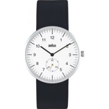 BN0024WHBKG Braun Mens White Black Watch