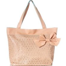 Bow Summer Handbag Boutique Woman Shoulder Satchel Hobo Tote Bag Pauls &princess