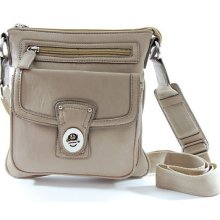 Bre Fashion Everyday Cross-body Messenger Bag-taupe
