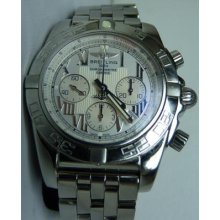 Breitling 1884 Chronometre Stainless Steel Men's Watch/ab0110