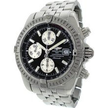 Breitling Chronomat Evolution Black Dial Stainless Steel A1335611.b719.372a