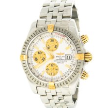 Breitling Evolution B13356 Automatic Two Tone Mens Watch