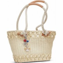 Brighton Ahoy Straw Tote Natural