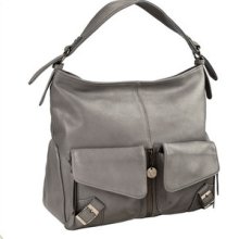 Buckle Large Hobo Handbag - Color: