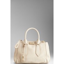 Burberry Small London Leather Tote Bag