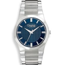 Caravelle By Bulova Stainless Steel Watch - 43A106 - Men