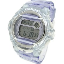 Casio Baby-g Digital 200m Resin Ladies Watch Bg169r-6