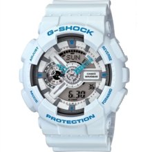 Casio G-Shock GA110 Watch - White - White regular