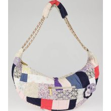Chanel Limited Edition Multicolor Patchwork Quilt Hobo Bag