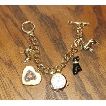 Charm Bracelet Labador with Watch