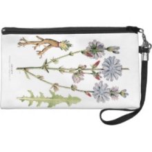 Chicory Vintage Botanical Wristlet Clutches